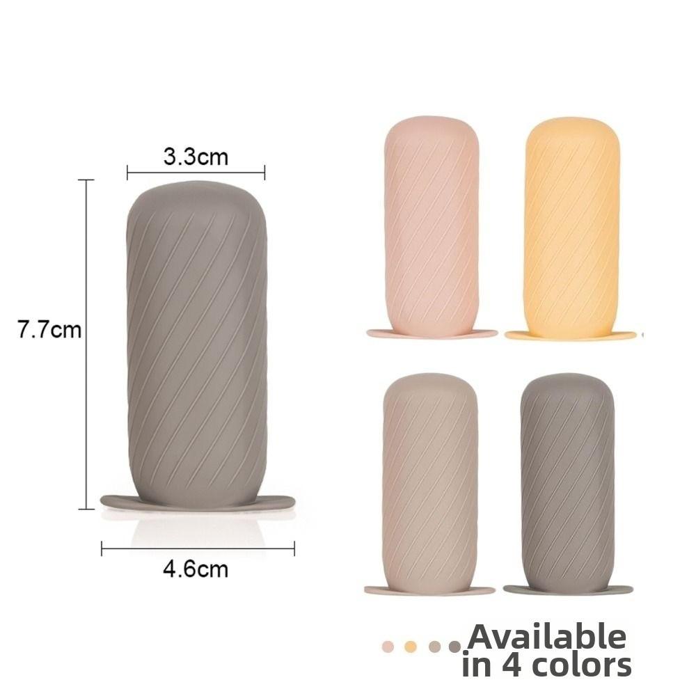 Leakproof Travel Bottle Leakproof Cover Silicone Refillable Bottle Protective Cap
