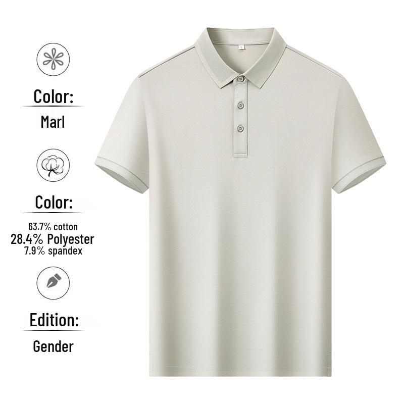 80-count Premium Polo Shirt: Custom Short Sleeve Team Uniform with Embroidered Logo XXL