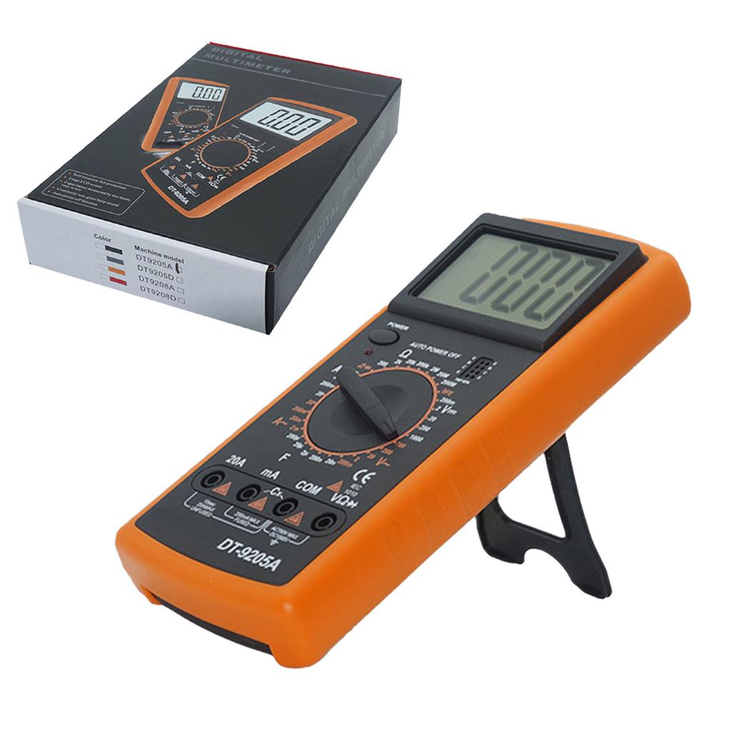 Digital Multimeter Full Protection Intelligent Anti Burning Voltmeter Voltage Current Meter Tester Electrical Multimeter