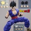 New Dragon Ball Z Shf Gohan Hair Figure Wu Fan Modified Shf Accessory Kit Model Son Goku Headsculpts Kit Collectible Anime Toys