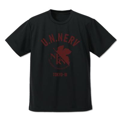 [Official] COSPA EVANGELION NERV Dry T-Shirt BLACK L Size