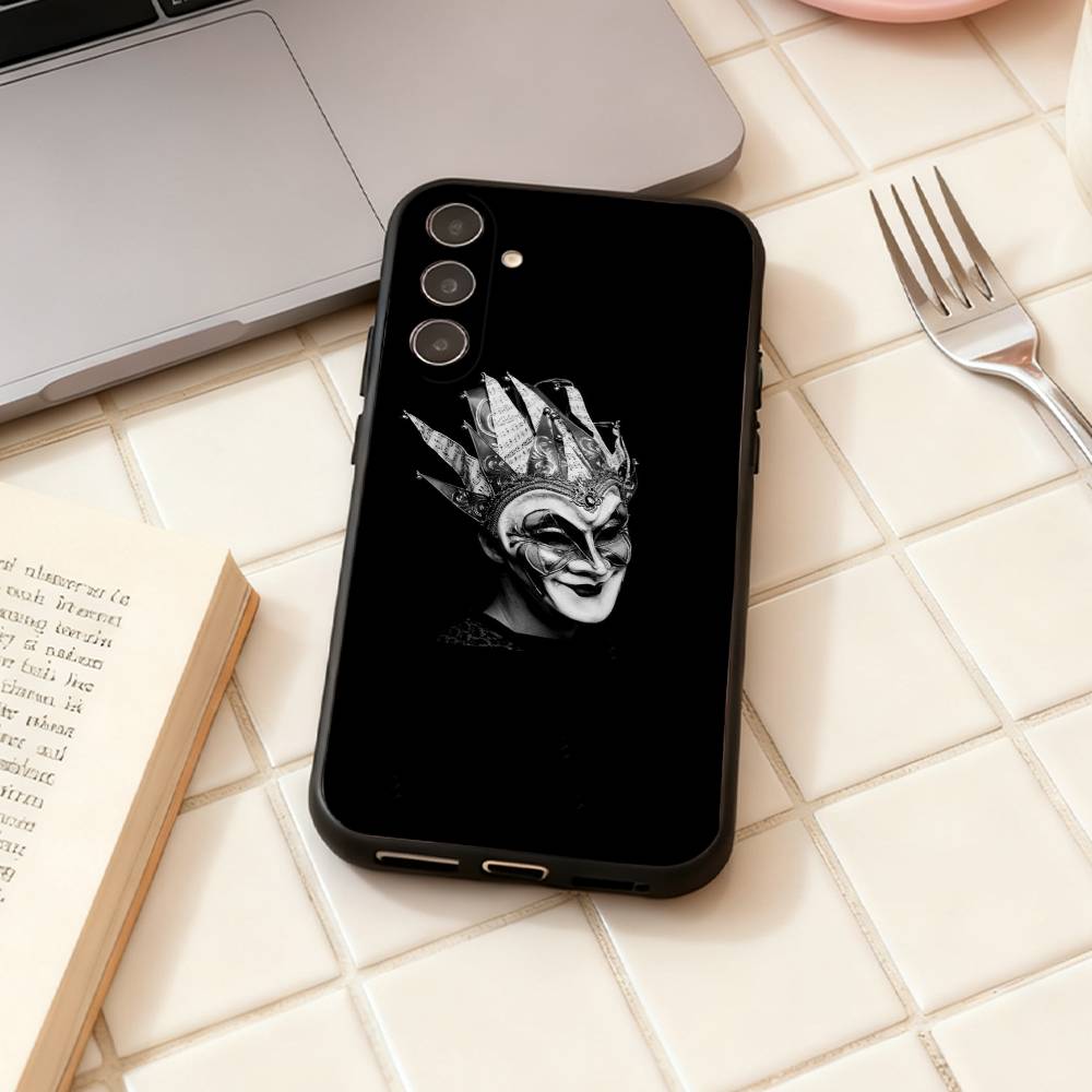 

DJ B-Boris B-Brejcha phone Case For Samsung Galaxy A73,A72,A71,A70,A53,A52,A51,Others Soft Black Shell Samsung a72