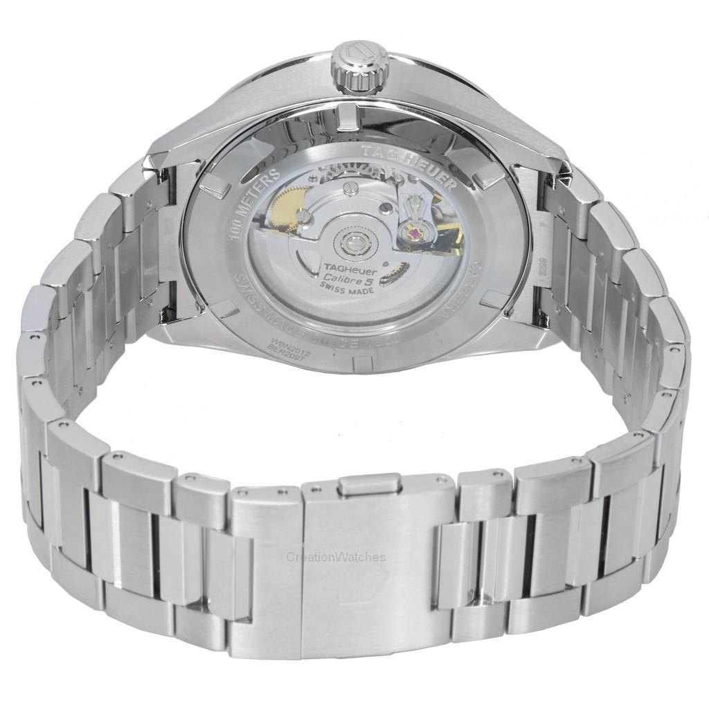 Tag Heuer Carrera Stainless Steel Blue Dial Automatic WBN2012.BA0640 100M Mens Watch