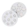 Silicone Flower Molds Non-Stick BPA Free Reusable for Cake Fondant Cupcake Decorating Home Baking DIY Craft