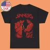 Sinners Movie Gift For Fan Poster T Shirt Full Size S-5XL