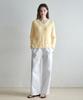 Wednesday Oasis For Woman Easy Hazzi V-Neck Knit_Butter Yellow(Wc26Kn06)