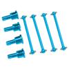 4pcs Metal Dog Bone Differential Joint Cups Set for WLtoys A959 A949 A969 A979 1 18 RC Car PartsBlue