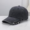 New Korean Retro Punk Rivet Versatile Fashionable Baseball Cap Spring Summer Adult Outdoor Leisure Sun Protection Duckbill Caps