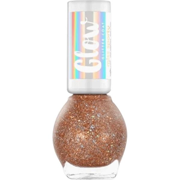 Miss Sporty Nail Polish 040 Golden Warmth, 7ml - Luxury Shine and Durability