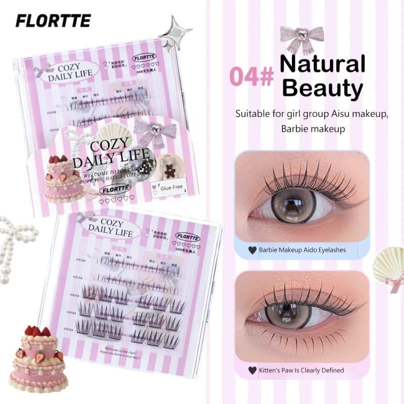FLORTTE - Glue-Free False Eyelash (3-4)