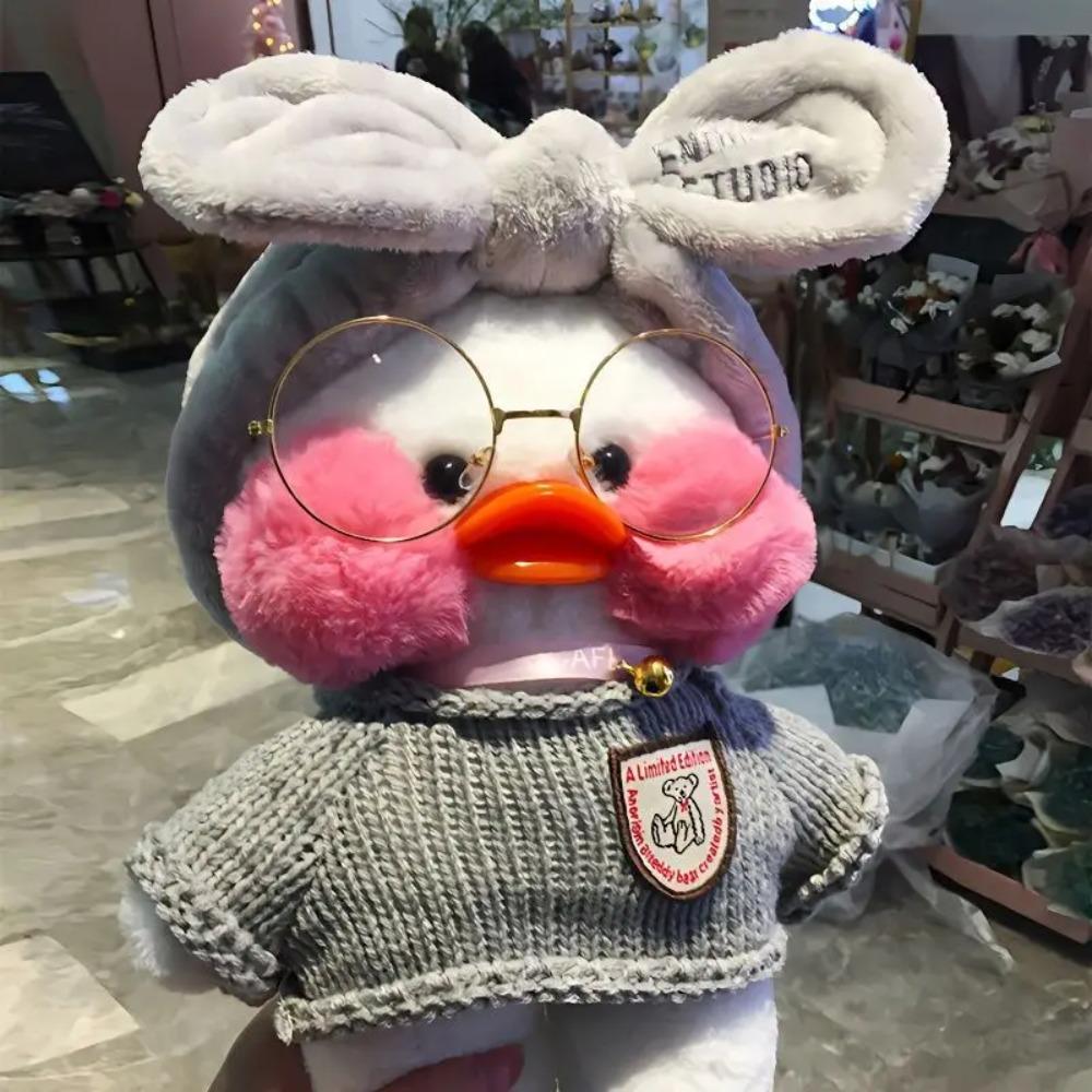 30cm Ente Plüsch Lalafanfan Ente Niedliche Stofftiere gelbe Ente Umarmung Flifan Ente Kawaii Plüschtiere Tier Plüschtiere Kissen Weiches Spielzeug