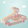 30Pcs Plastic Material Baby Clothes Racks Portable Closet Organizer Kids Clothing Hangers  Travel