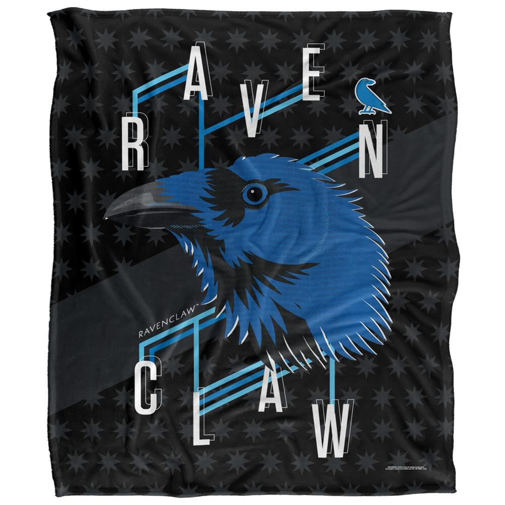 HARRY POTTER Ravenclaw Raven Blanket