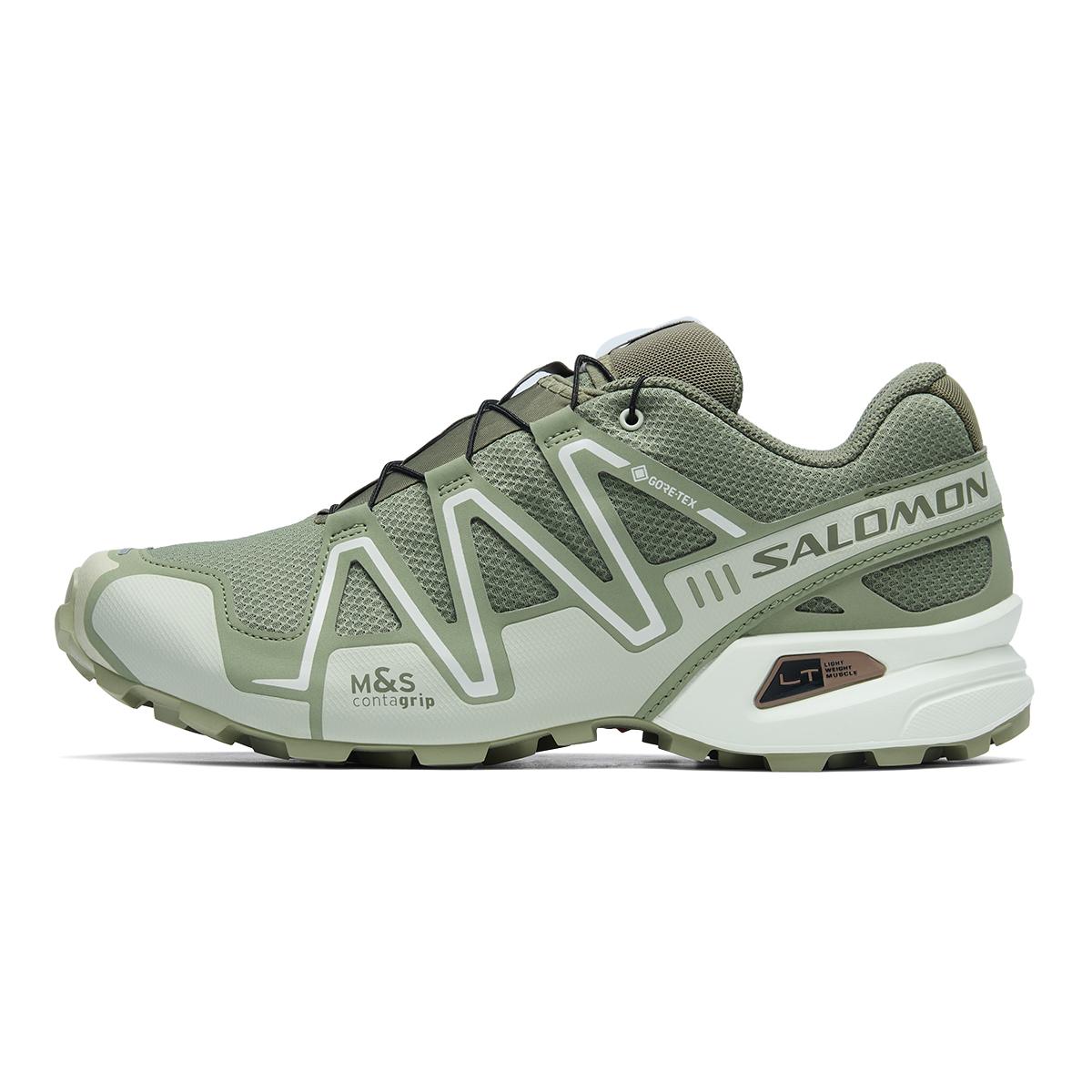 

SALOMON Speedcross 3 Cushioned Wear-Resistant Water-Resistant Slip-Resistant Low-Top Casual Shoes Unisex Green Sneakers 476846 38⅔ зелений