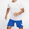 Nike T Shirts Men's White Crew Neck Moderate Straight Fit AR6030-100