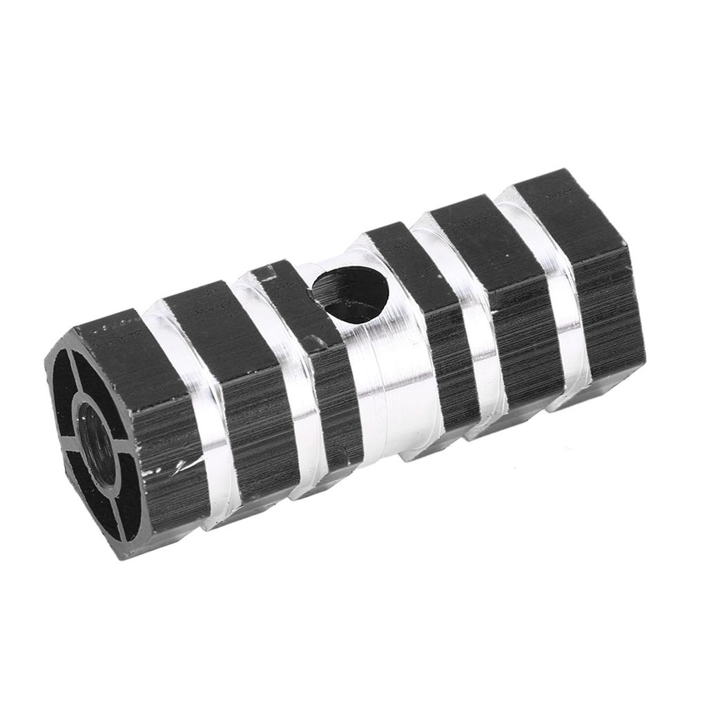 1 Paar Fahrradpedale Achse Fußstütze Stifte Rutschfest Hintere Fußpedale für Mountainbiking Sechseckig