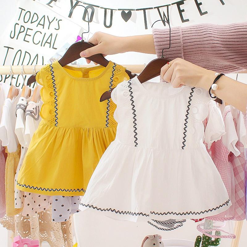 Barn Jenter Kjole Ermeløs Blonde Design Kjole Kostyme Baby Barn Kjoler Baby Jentekjole Klær Vestido Infant