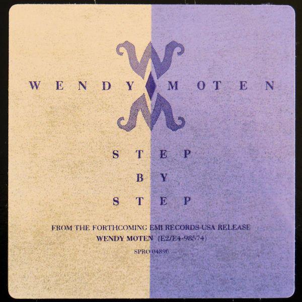 

12inch Record WENDY MOTEN - Step By Step SPRO04890PROMO EMI 1992 US Pop Used