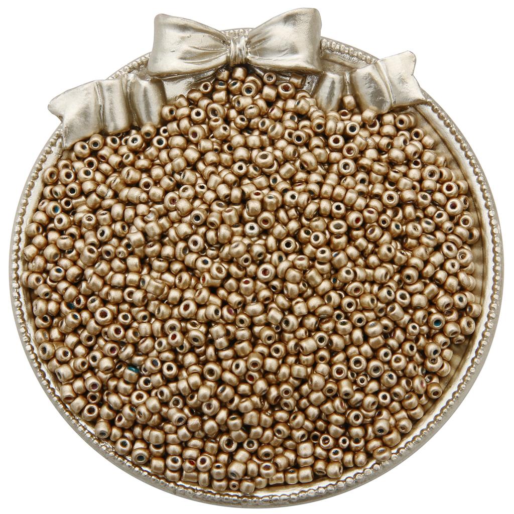 450G Perlemorsmaling Frøperler Glassperler Sjarm Tsjekkiske Småperler DIY Øredobb Armbånd Halskjede For Smykkefremstilling Tilbehør