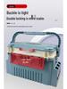 Multifunctional Large Capacity Fishing Gear Storage Box with Rod Holder