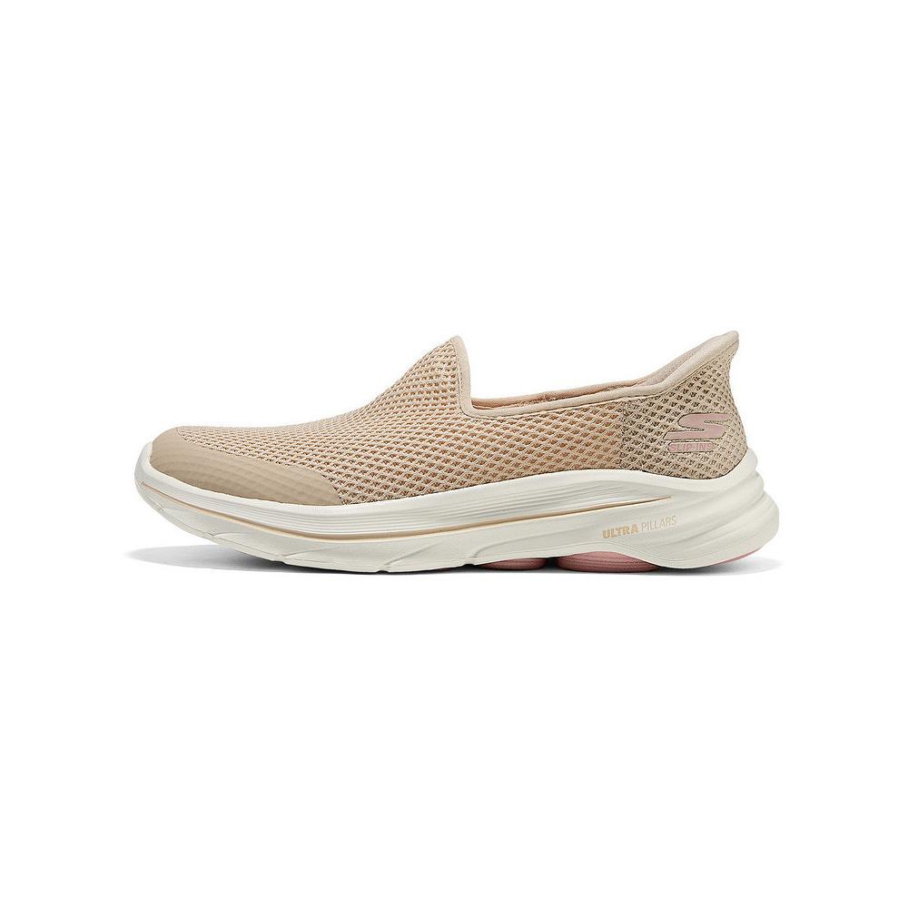 Skechers Go Walk 8 Women Low Top Slip On Casual Shoes 125954-NTPK