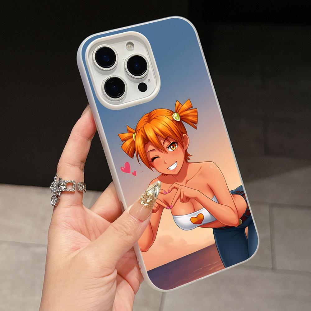 Everlasting Summer Alisa Jelly Double layer White Mobile Phone Case for iPhone 17 16 15 14 13 12 11 Air Pro Max Plus Protective
