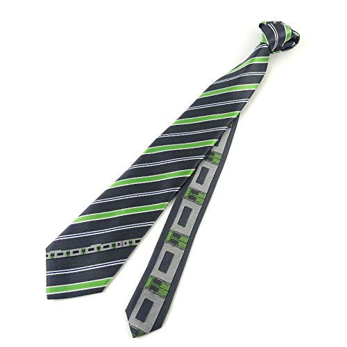 Bell JR East Licensed Train Necktie Gray Japan F [Blue Land] Men's 005334-3003 (FREE Size)