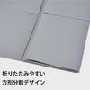 VECELO Yoga Mat Exercise Mat 6mm for Strength and 173 X PVC Gray [Foldable 2-Piece Set] Thick, Non-Slip, Soundproof, Waterproof, Washable,