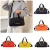 Outdoor Large Capacity Nylon Crossbody Bag With Zipper Pockets For Casual Travel
