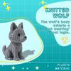 3D Printed Woven Style Wolf Creative 3D Toy Home Decor Ornament