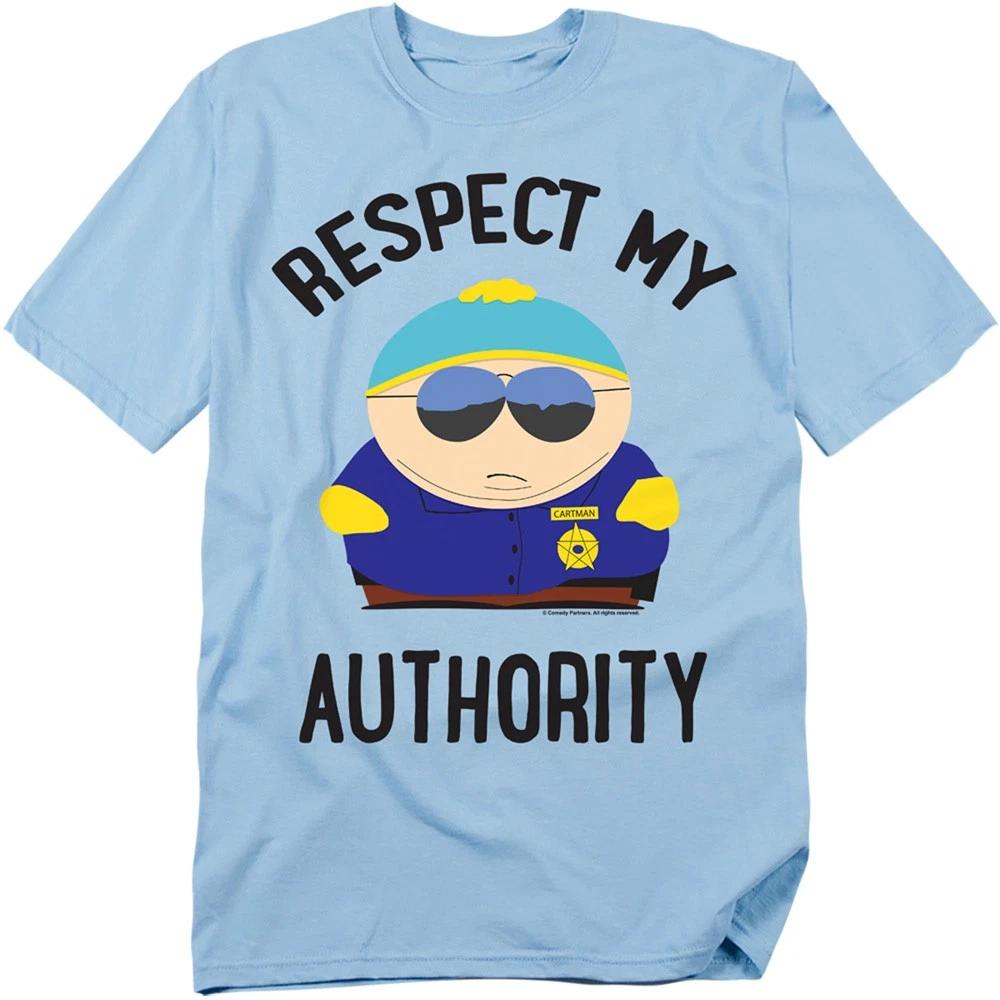 South Park - Respect - Unisex Short Sleeve Children s T-shirt - Blue 100