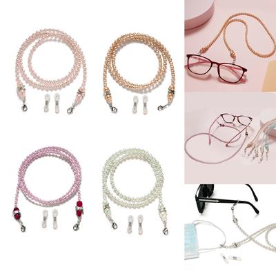Eyeglass Chain Holder Reading Glasses Cord For Women Beaded Glasses Chain Eyeglasses Cord Strap Eyeglasses Cord Holder