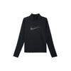 T Shirts Women's Black Square Collar Moderate FB4688-010