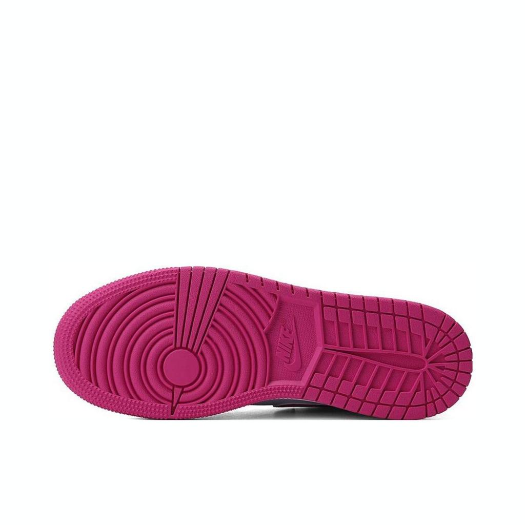 Jordan Air  1 Synthetic Leather Low Outdoor Basketball Shoes Kids Sneaker Pink FY8486-600_20250216162332