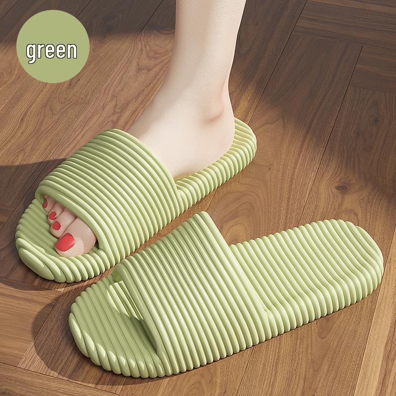Sommer Gestreifte Rutschfeste Indoor Badezimmer Pantoffeln für Herren und Damen