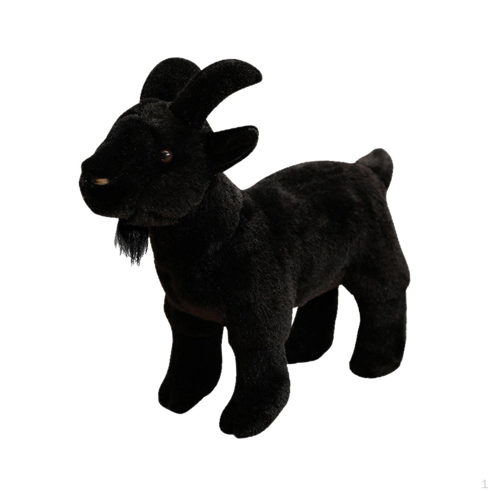 

Animal, , Gift, Adorable Realistic Sheep for Home Decoration, Sofa, Bed, Guest Living Room чёрный