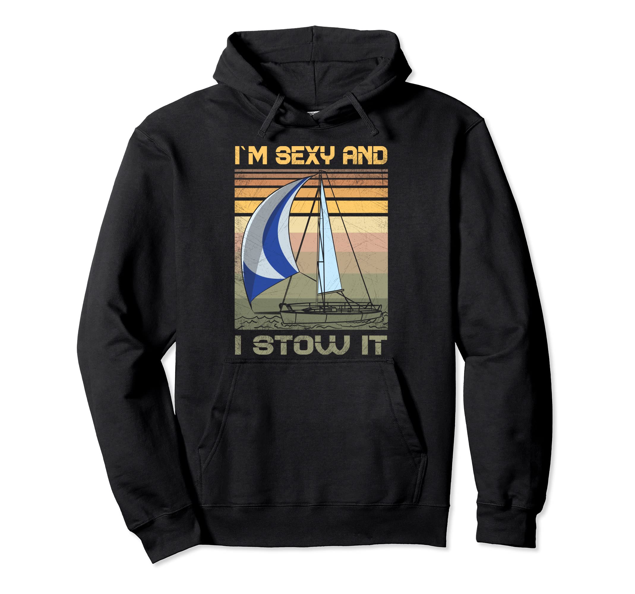 

Stow Spinnaker Regatta Sailing Racing Yacht Sexy Sailor Hoodie