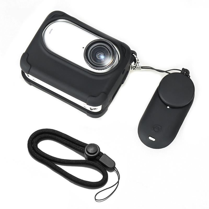 

Silicone Protections Kit for GO 3S, Includes Camera Cover, Neck Straps, Safety Tethers, and Lens Caps 1