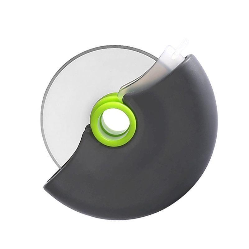 Stainless Steel Round Wheel Pizza Cutter for Cutting Cakes, Breads and Pies - Kitchen Baking Tool with Wheel for Home Kitchen Pizza Baking