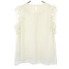 MIIA No sleeve Ruffled sleeves shirt 160 Off-white Kid's Used