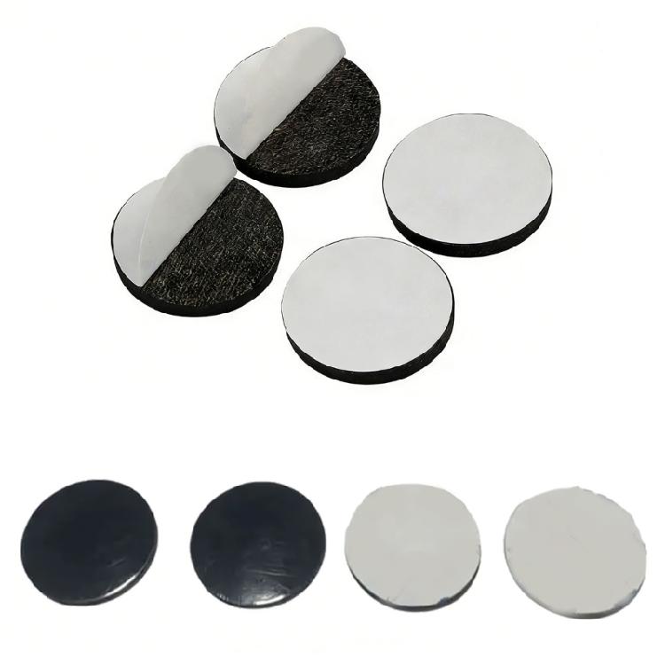 Pack of 10 Round Feet Pad Shock Absorption Adhesive Silicone Mat for Game Controller Keyboard Anti Slip Foot Pads