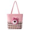 Disney Large Capacity Tote Bag Casual Fashion Versatile High-Value Commuter Bag Cute Plush Doll Bag Unisex Tote Bag B22209-L