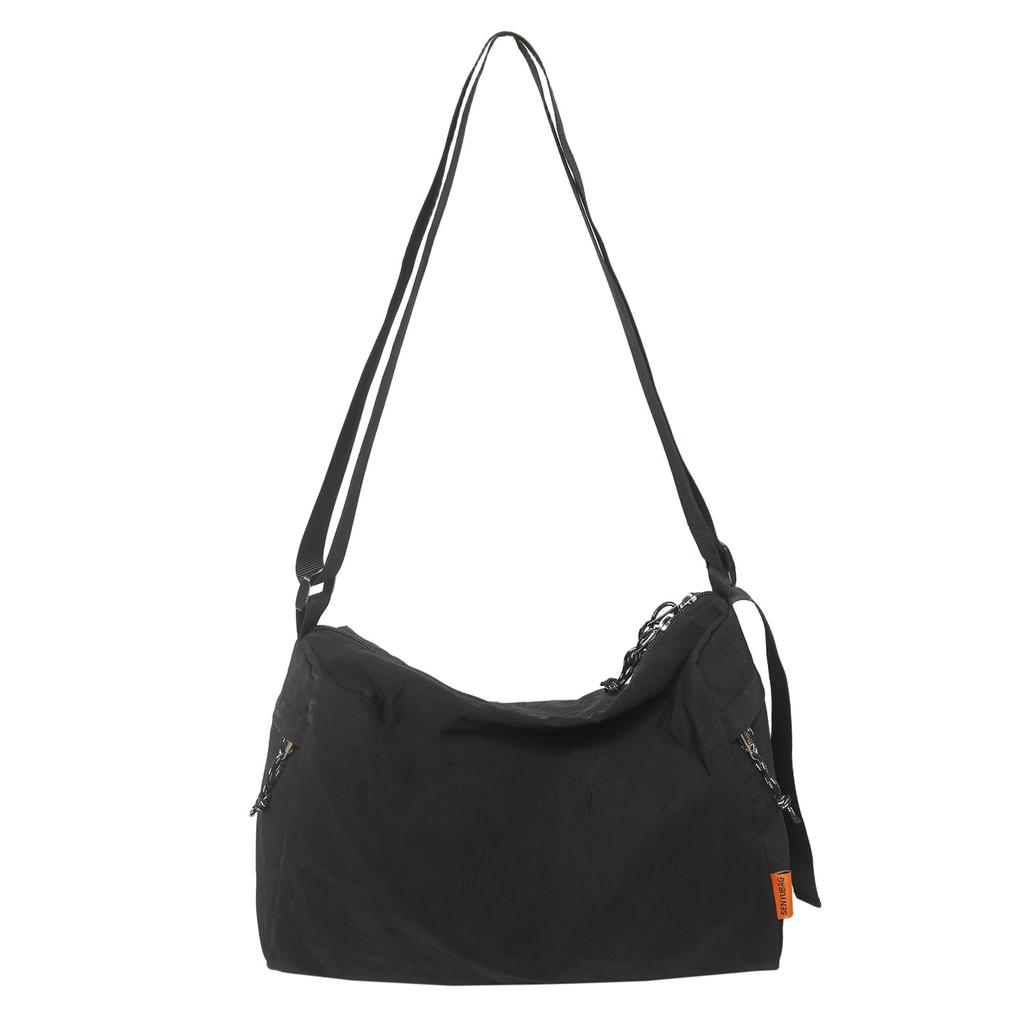 Korean Version of Fashionable and Simple Messenger Bag Ins Student Class Bag Japanese Large-capacity Shoulder Bag Lazy Wind Canvas Bag