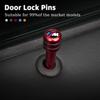 2025 Hot 2/4pcs Car Alloy Door Lock Pin Security Insurance Cars Accessories For BMW Performance E46 E90 G11 F10 F30 G08 X6 5 Ser