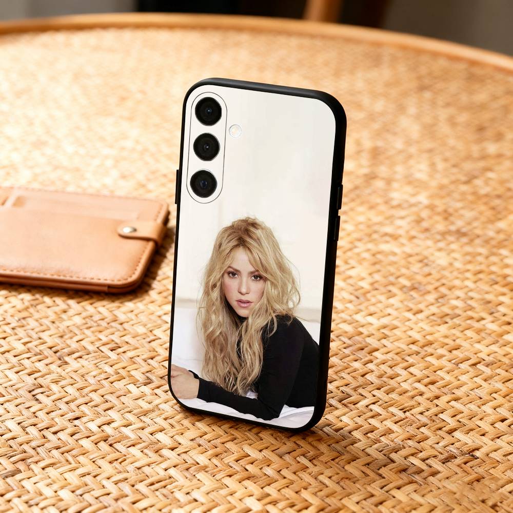 

Famous Singer S-Shakira Phone Case For Samsung A73,72,71,53,52,51,22,91,80, Soft Black Cover Samsung a41