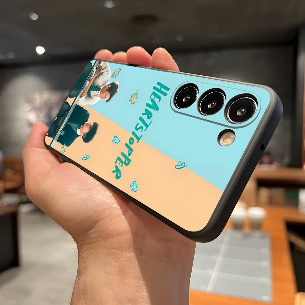 Heartstopper Movie Tv Phone Case For Samsung A56 A36 A26 A16 A15 A25 A35 A55 A14 A34 A24 A54 Black Soft Shell