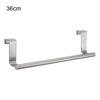 Stainless Steel Cabinet Hanger Over Door Kitchen Hook Towel Rail Hanger Bar Holder Drawer Storage Bathroom Tools