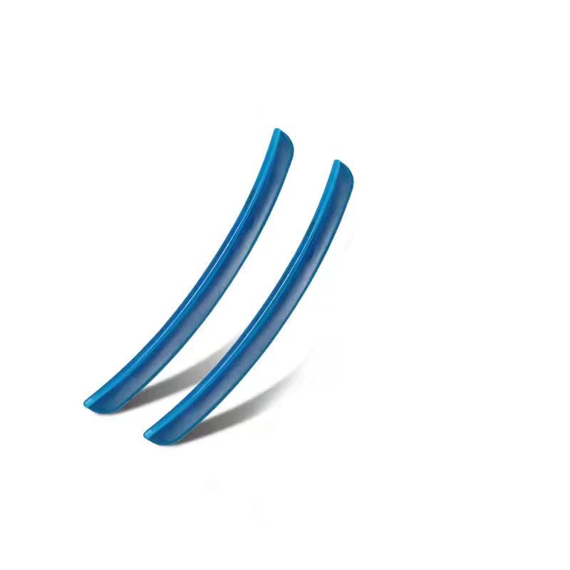 2PCS Universal Soft Car Fender Flare Arch Sticker Fender Vents Protector Cover Anti-Scratch Strip Mud Flaps Auto Accessories