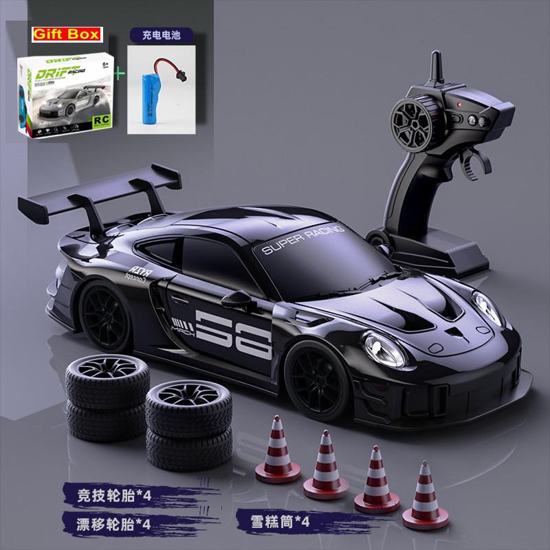 1/24 RC Car 2.4G High Speed Drift 4WD Remote Control Car With Led Light Radio Controlled Racing Model Boy Toy Best Kids Gift