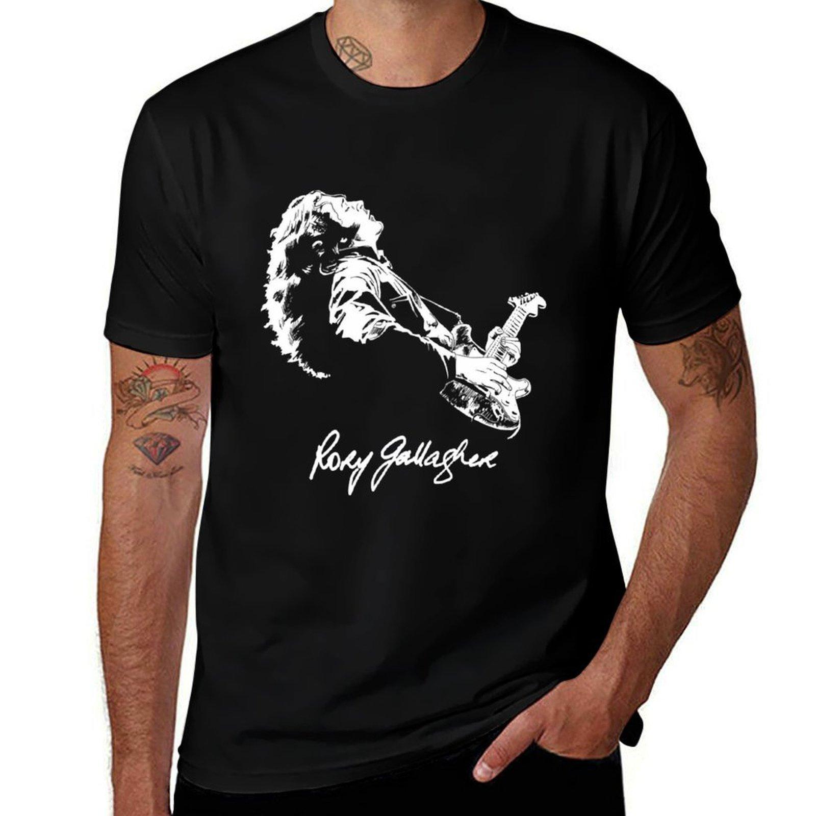 

Rory Gallagher (1) T-Shirt Man T Shirt Graphic T Shirt Custom Print T-Shirt - Men s Summer Cotton Graphic Tee 5XL різнокольоровий